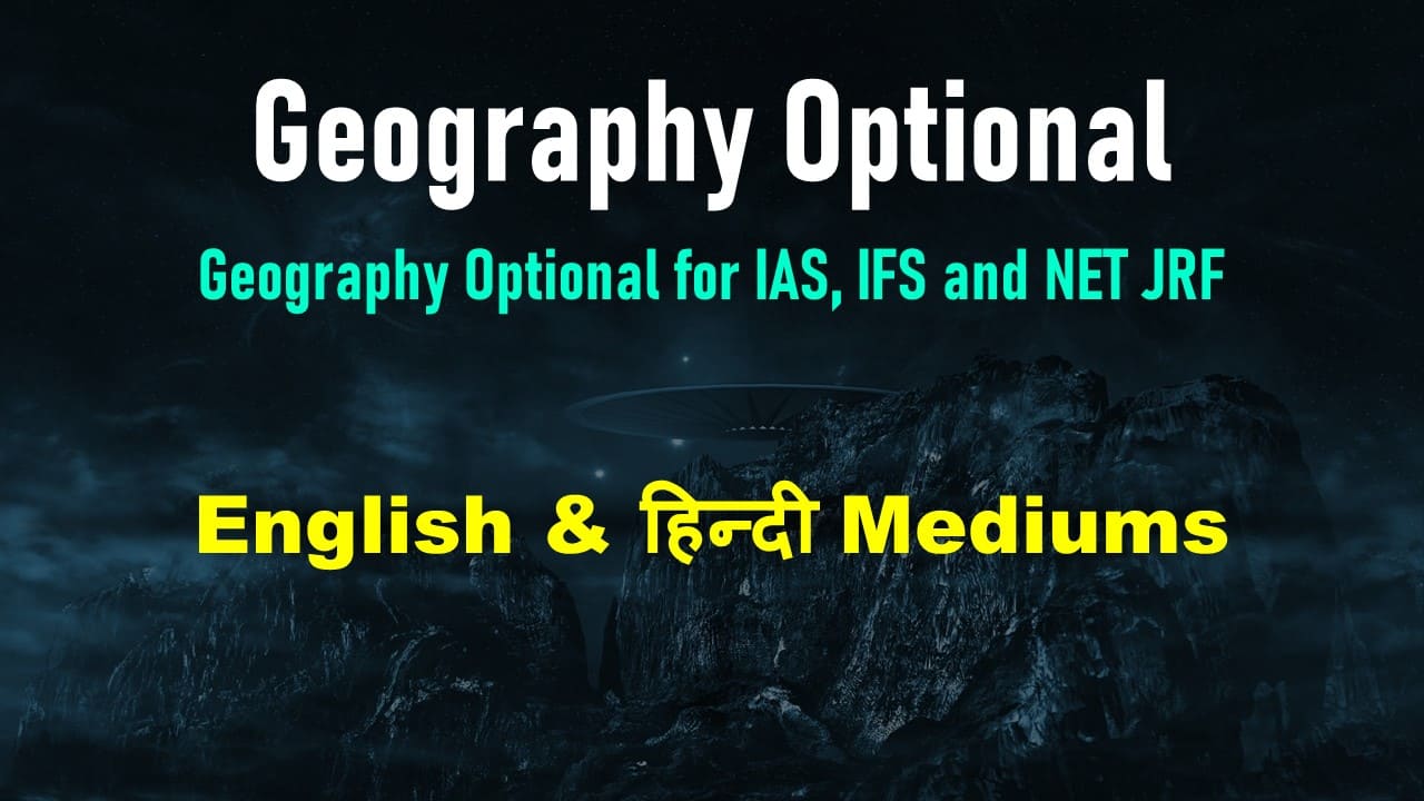 Geography Optional Write Right UPSC 2026 2027